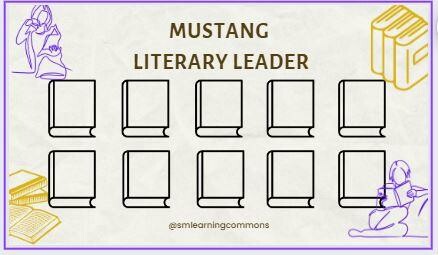 Mustang Literacy Leader graphic
